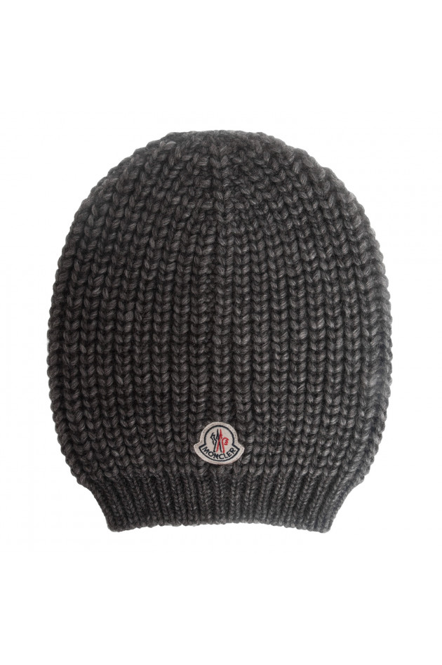 Moncler Beanie in Grau