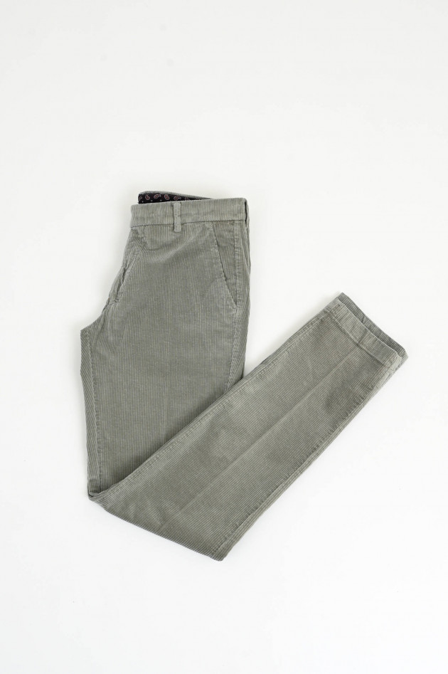 Berwich Cordhose MORELLO in Grau