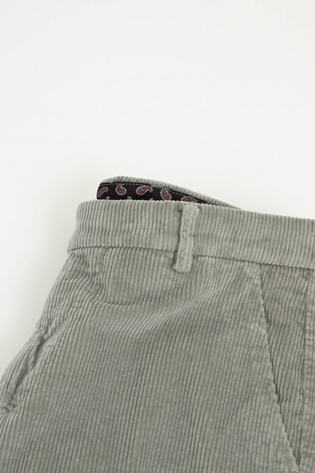 Berwich Cordhose MORELLO in Grau
