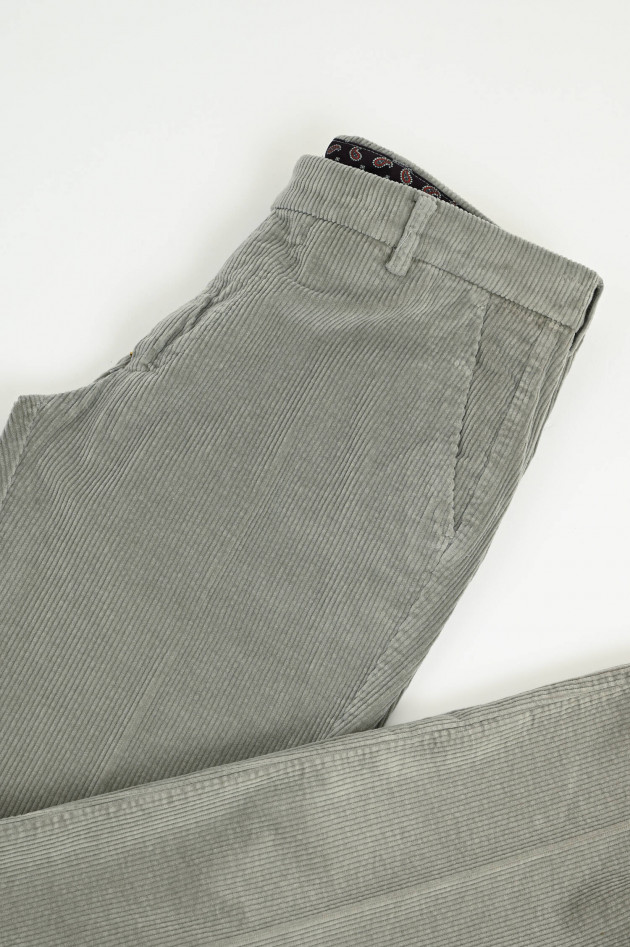 Berwich Cordhose MORELLO in Grau