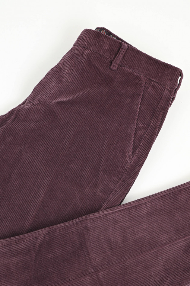 Berwich Cordhose MORELLO in Violett