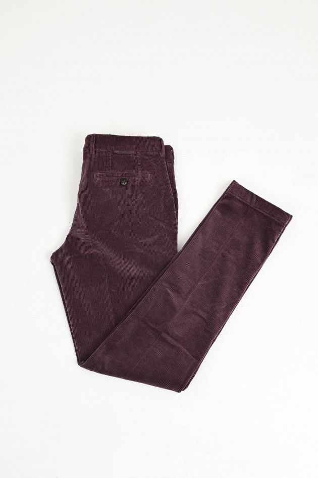 Berwich Cordhose MORELLO in Violett