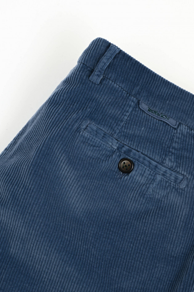 Berwich Cordhose MORELLO in Hellblau
