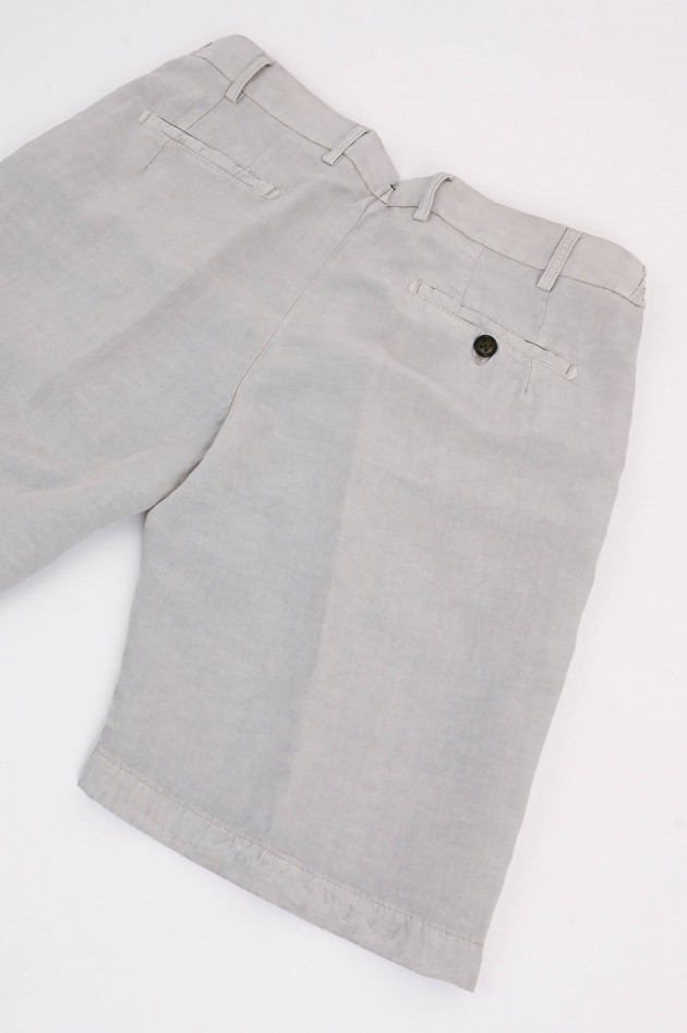 Berwich Shorts  aus Lyocell und Seide in Sand