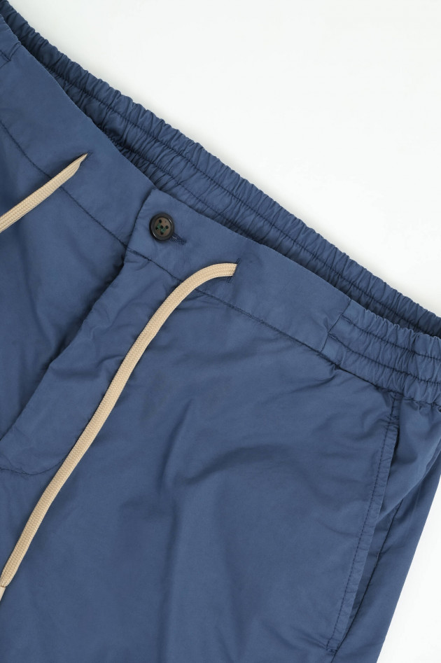 Berwich Bermuda-Shorts aus Baumwoll-Mix in Avio