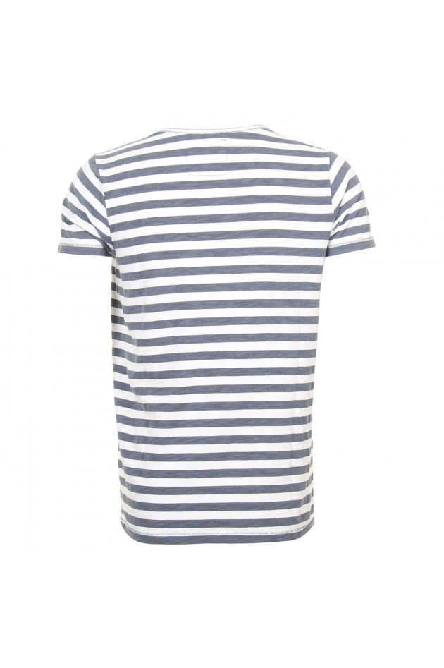 Better Rich T-Shirt in Blau/Weiß gestreift