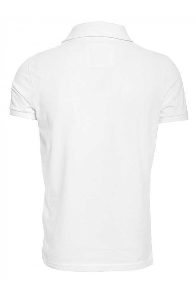 Poloshirt Weiß