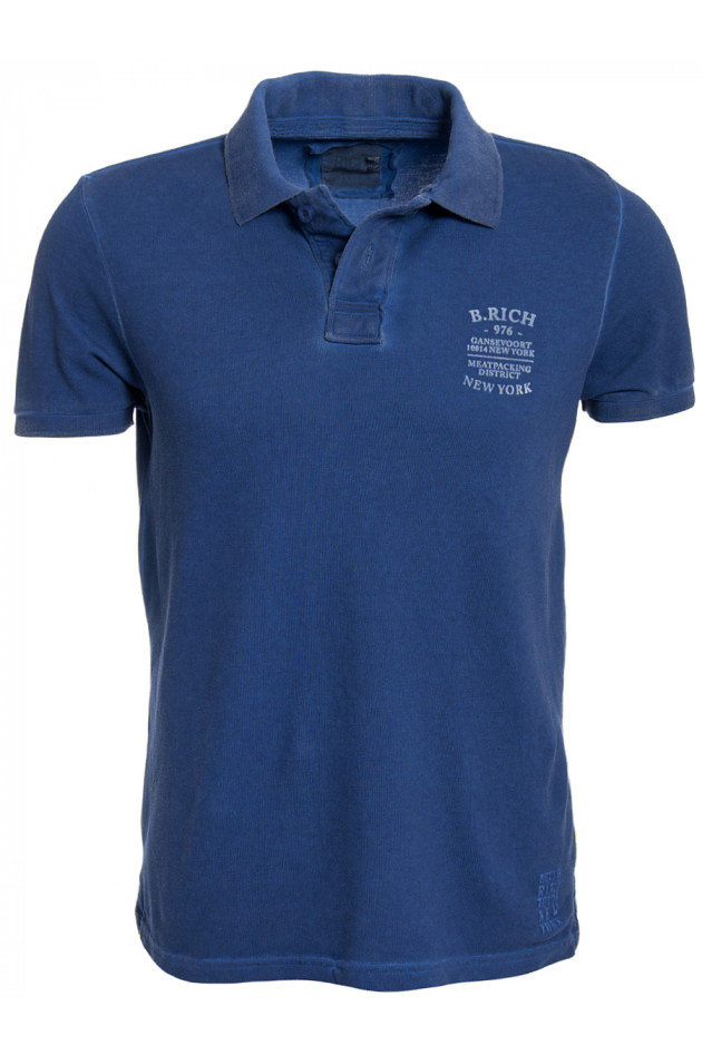 Better Rich Poloshirt Blau