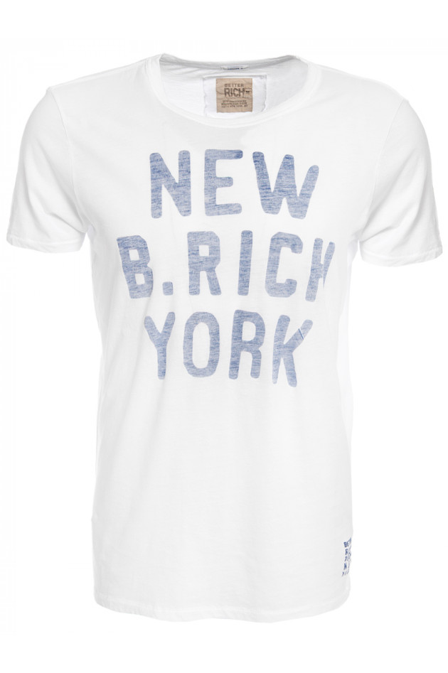 Better Rich T-Shirt Weiß mit Print 
