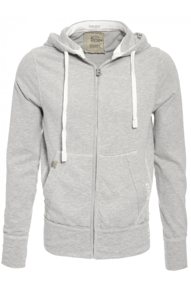 Sweatjacke Grau