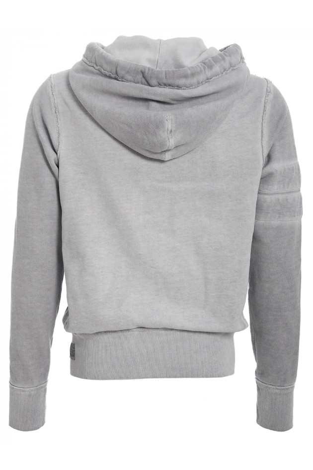 Sweatjacke Silver