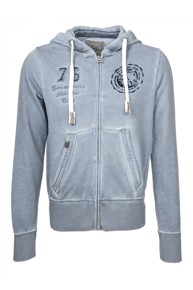 Better Rich Sweatjacke Mittelblau