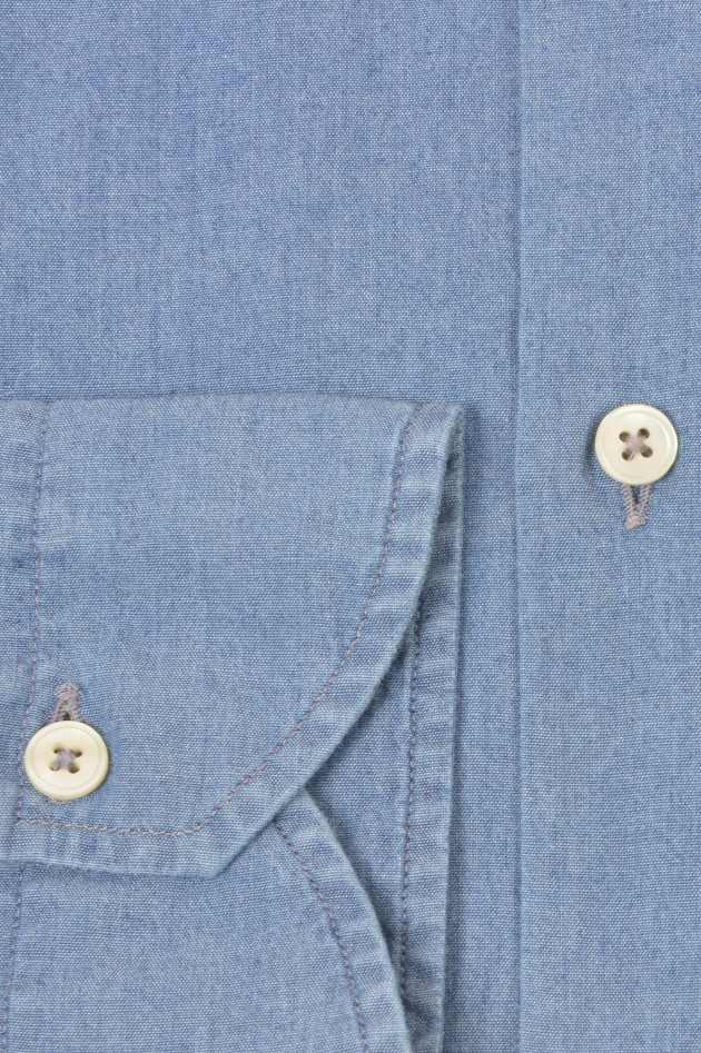 Caliban Hemd in Blau