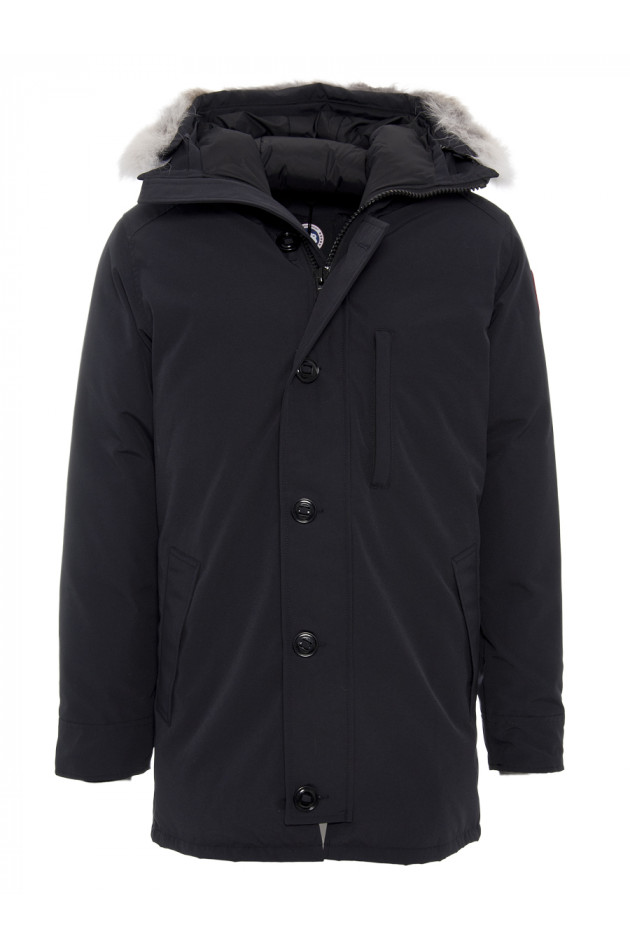 Canada Goose Parka mit Fellbesatz Navy