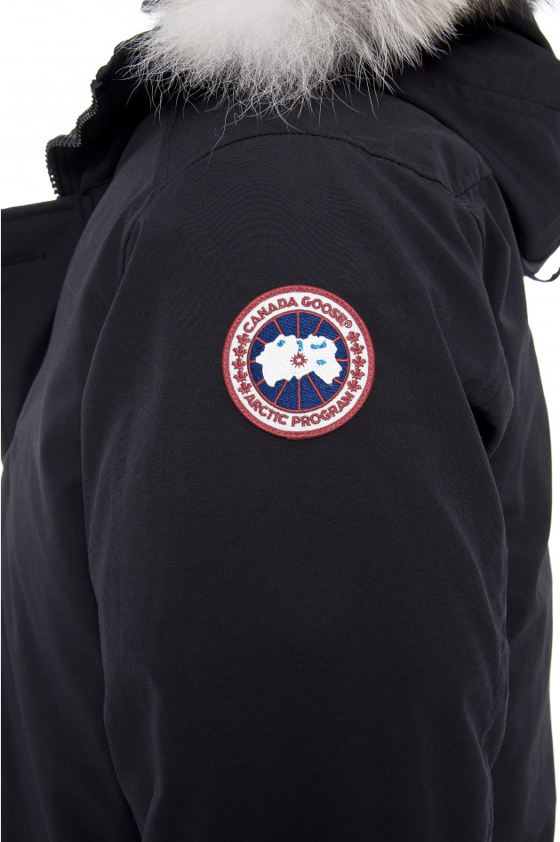 Canada Goose Parka mit Fellbesatz Navy
