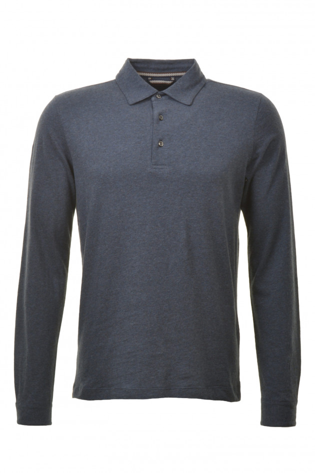 Capobianco Jerseypolo in Dunkelblau