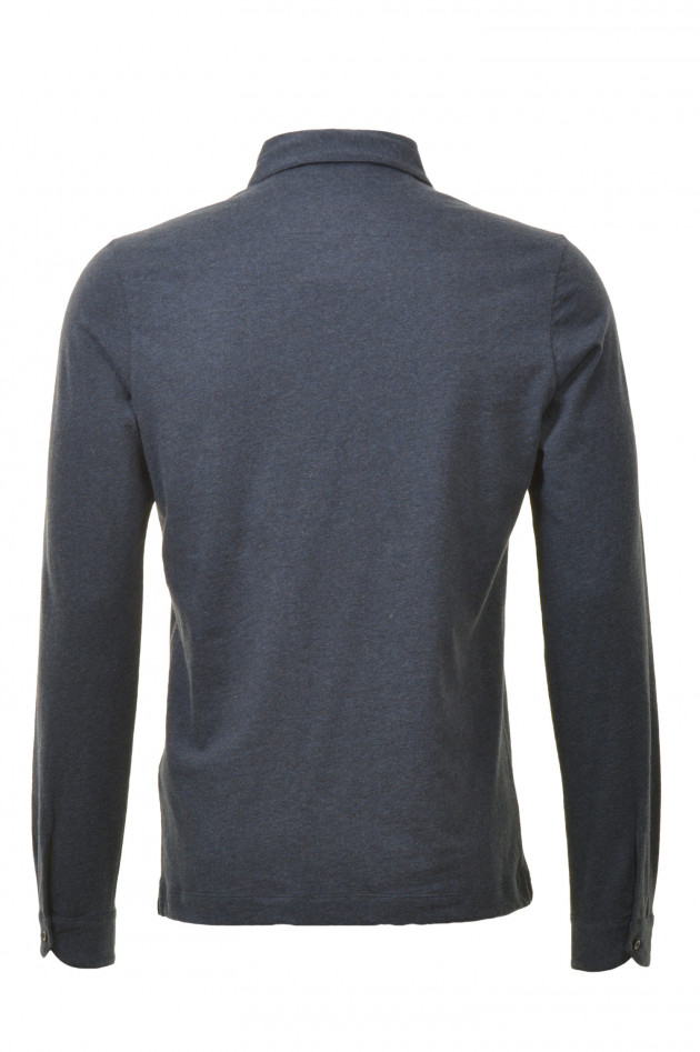 Capobianco Jerseypolo in Dunkelblau
