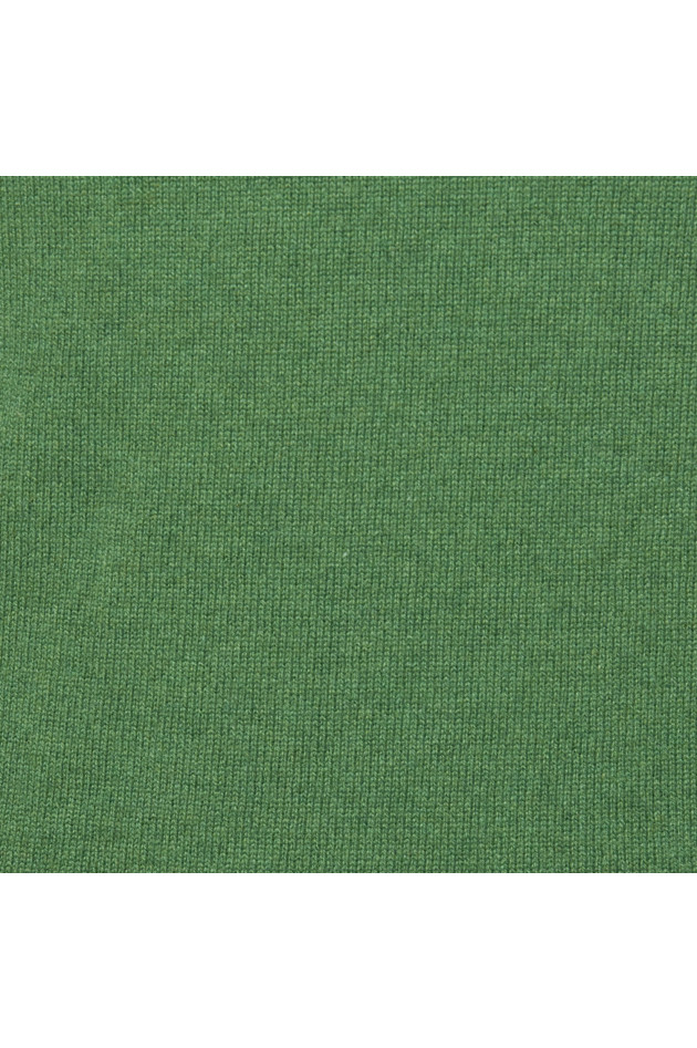 Grüner Cashmerepullover in Grasgrün
