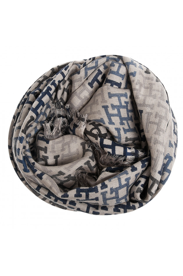 Hemisphere Cashmereschal ALIKISMALL in Beige/Blau