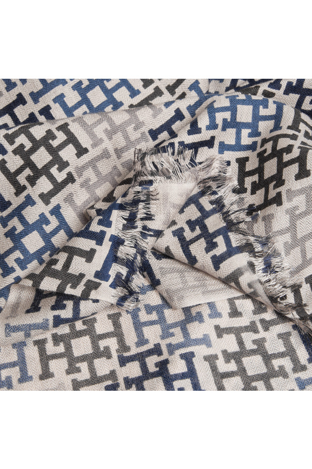 Hemisphere Cashmereschal ALIKISMALL in Beige/Blau