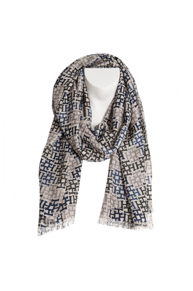 Hemisphere Cashmereschal ALIKISMALL in Beige/Blau