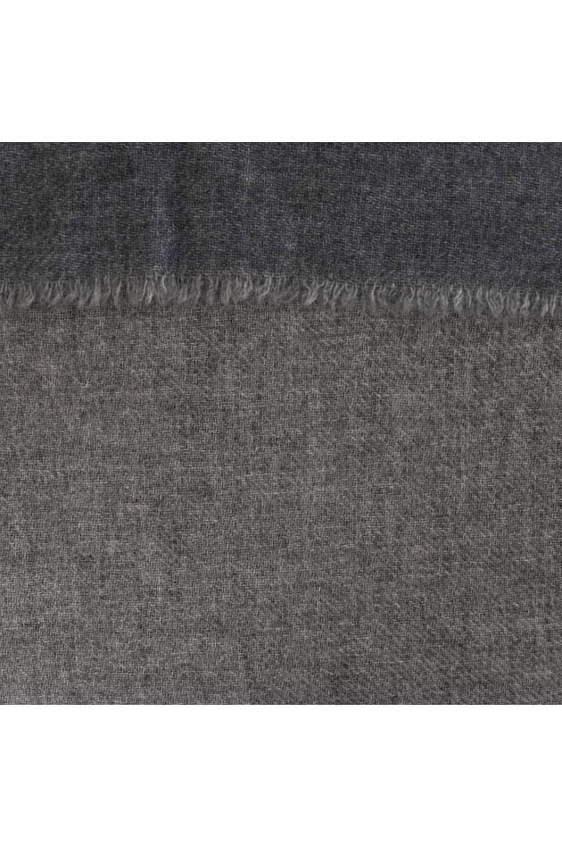 andrea's 1947 Cashmereschal in Blau/Grau