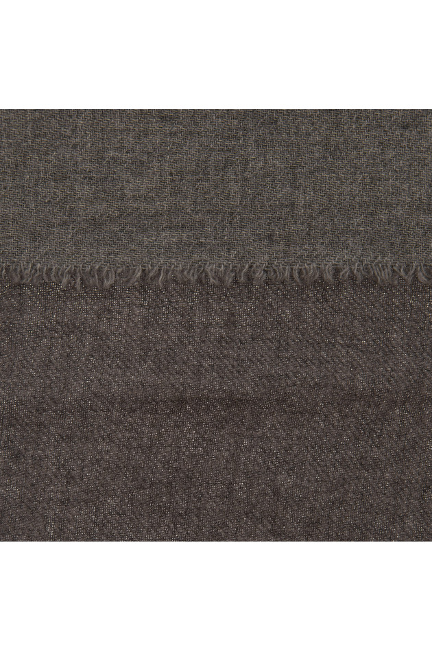 andrea's 1947 Cashmereschal in Braun/Grau