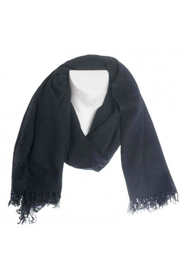 Pelo Cashmereschal in Marine