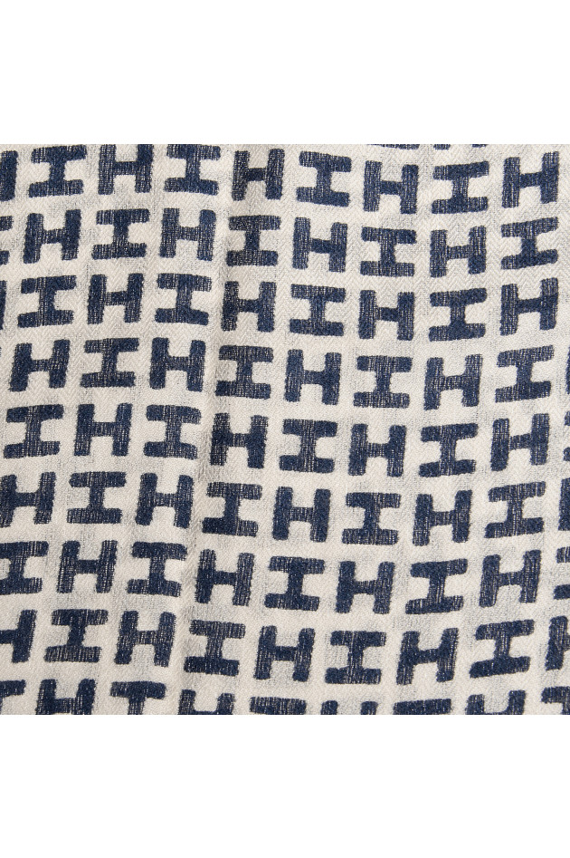 Hemisphere Cashmereschal RADEGUNDE in Blau/Weiß