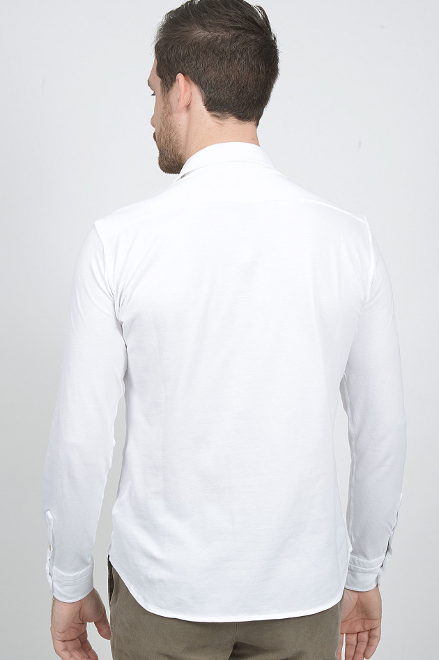 Circolo 1901 Jerseyhemd in Weiß