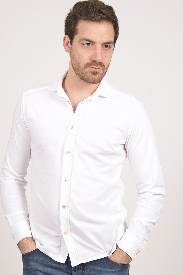 Circolo 1901 Jerseyhemd in Weiß