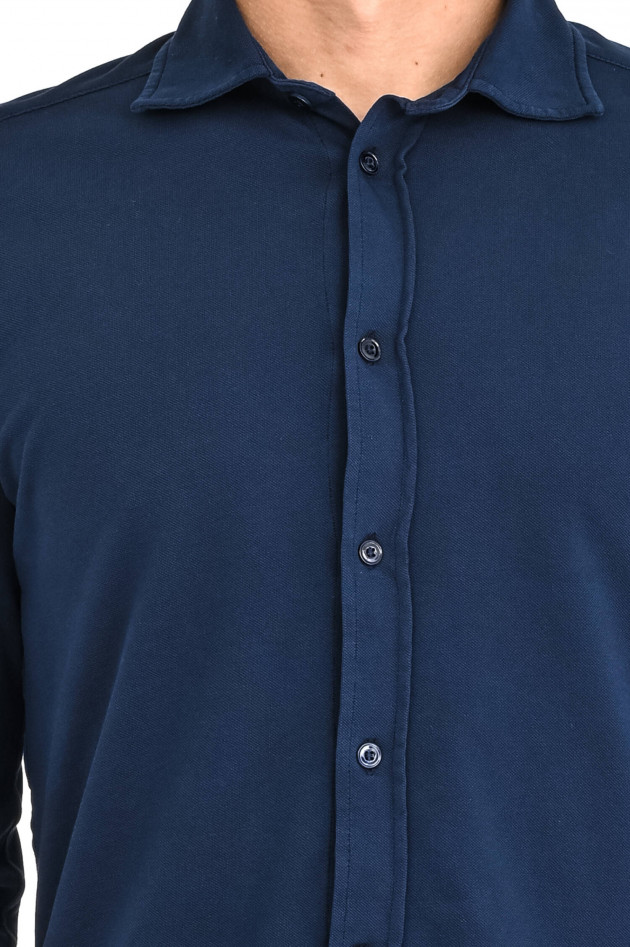 Circolo 1901 Piqué Hemd in Navy