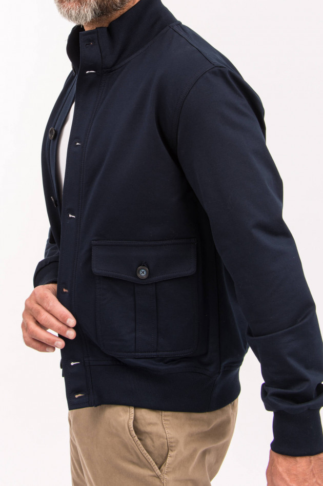 Circolo 1901 Jacke mit aufgesetzten Taschen in Navy