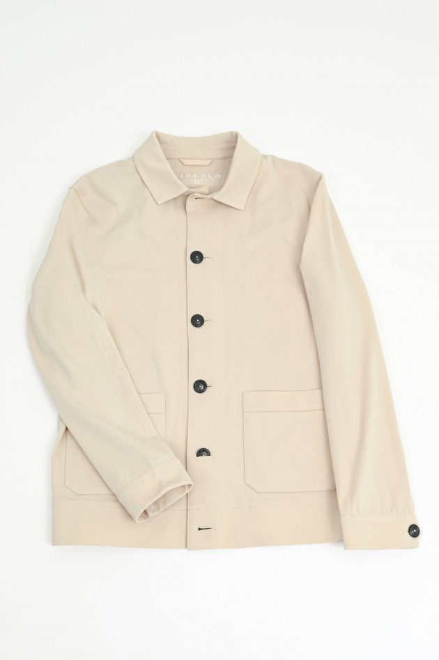 Circolo 1901 Jacke aus Baumwoll-Mix in Coconut