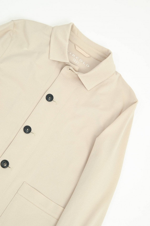 Circolo 1901 Jacke aus Baumwoll-Mix in Coconut
