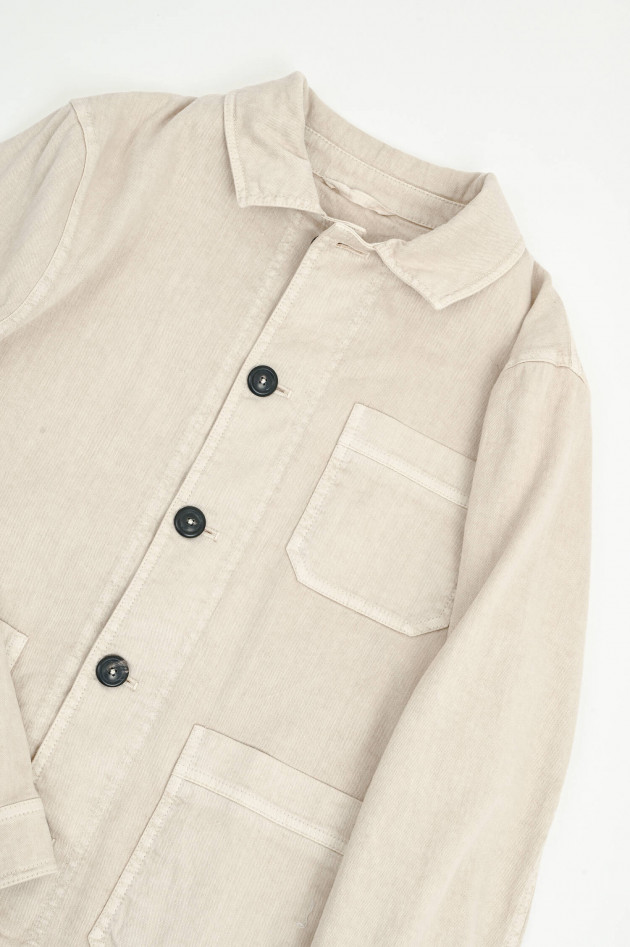 Circolo 1901 Jacke aus Leinen-Mix in Hellbeige