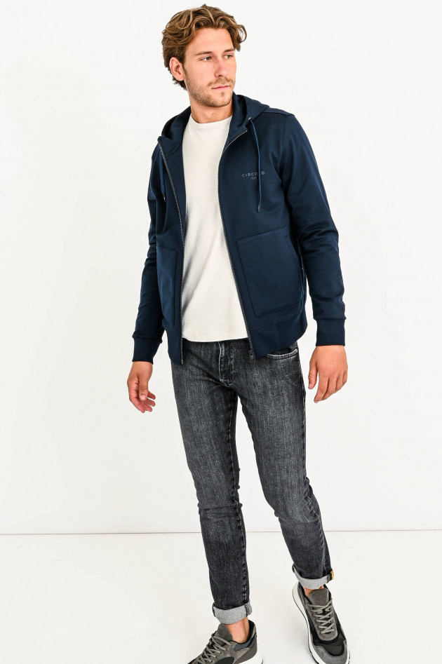 Circolo 1901 Sweat-Jacke in Navy