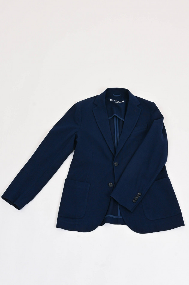 Circolo 1901 Sakko aus Wolle mit Struktur in Navy
