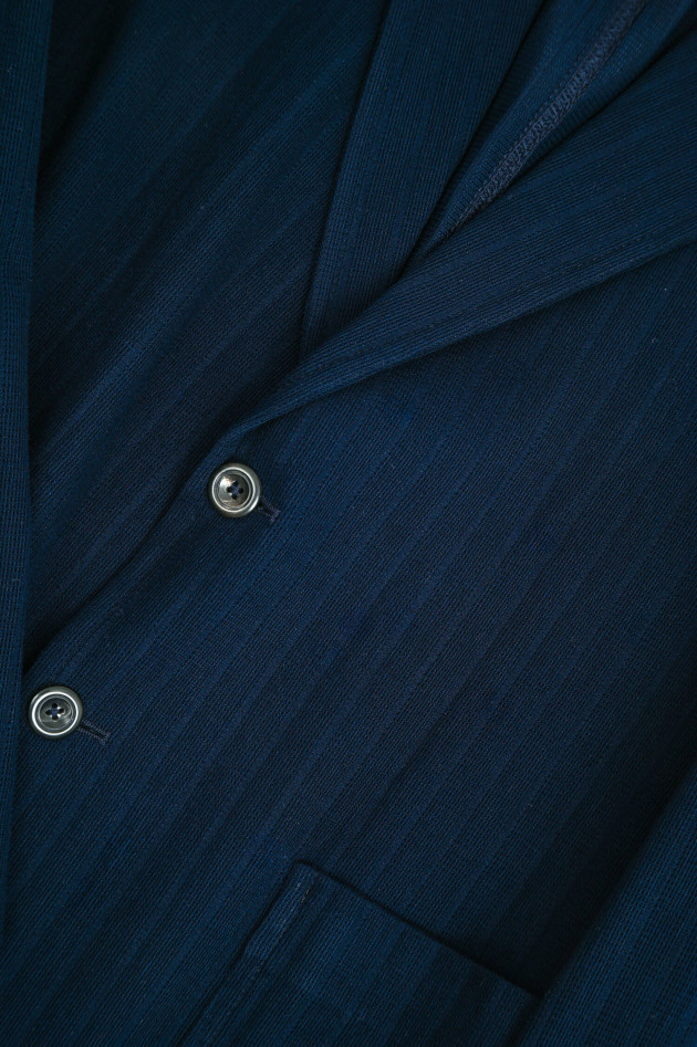Circolo 1901 Semitransparentes Sakko in Navy gestreift