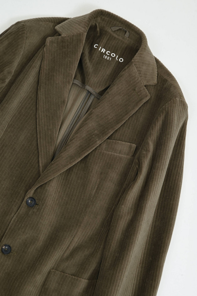 Circolo 1901 Cord-Sakko in Khaki