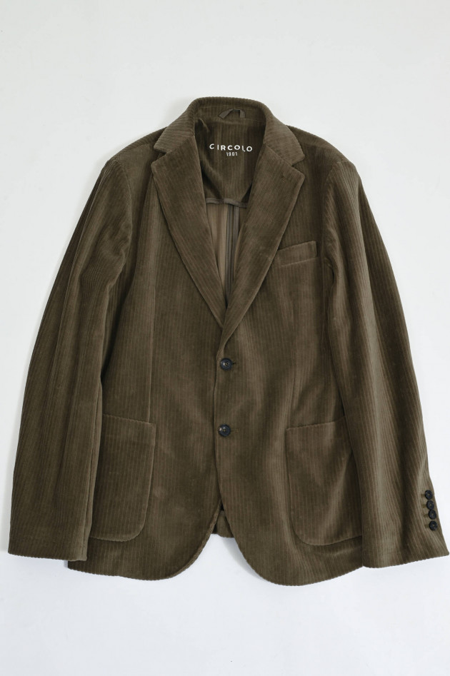 Circolo 1901 Cord-Sakko in Khaki