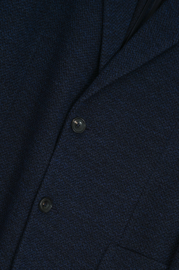 Circolo 1901 Sakko aus Woll-Mix mit Struktur in Navy