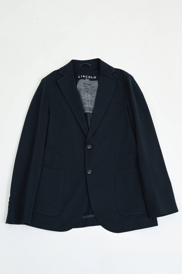 Circolo 1901 Sakko aus Baumwolle in Navy