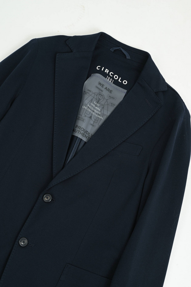 Circolo 1901 Sakko aus Baumwolle in Navy