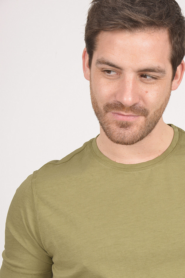 Circolo 1901 T-Shirt aus Baumwolle in Oliv