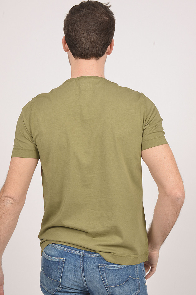 Circolo 1901 T-Shirt aus Baumwolle in Oliv