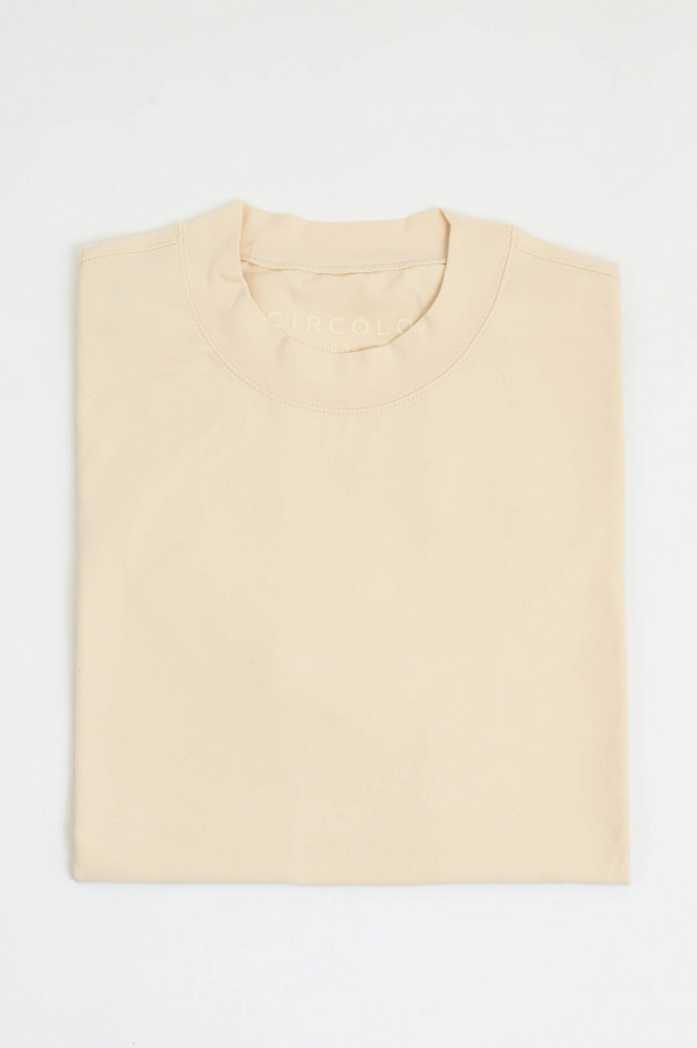 Circolo 1901 Loose Fit Kurzarm-Shirt in Panna Cotta