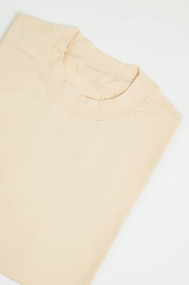 Circolo 1901 Loose Fit Kurzarm-Shirt in Panna Cotta