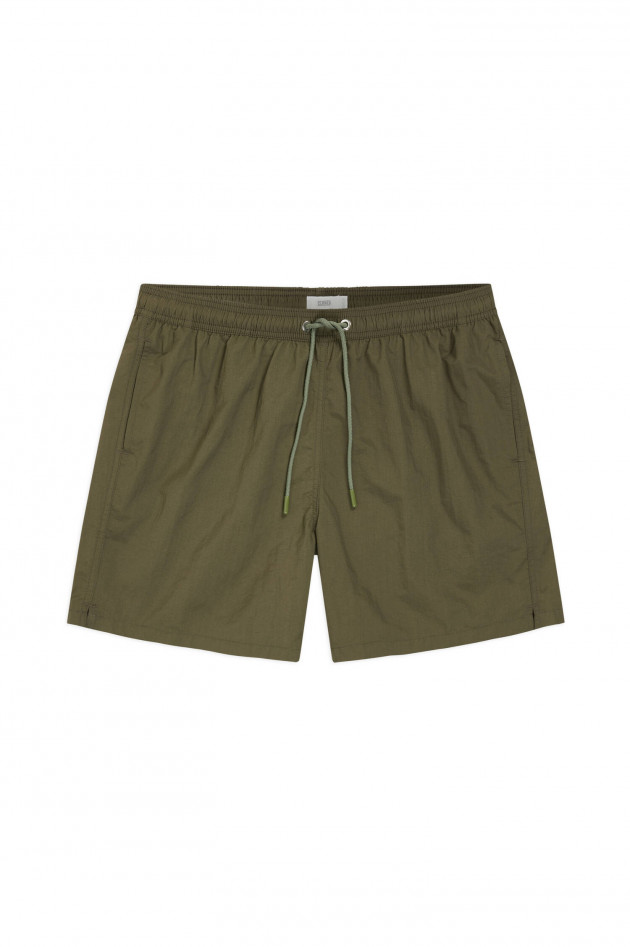 Closed Badeshorts in Khaki