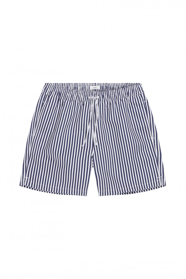 Closed Badeshorts mit Streifen in Navy/Weiß